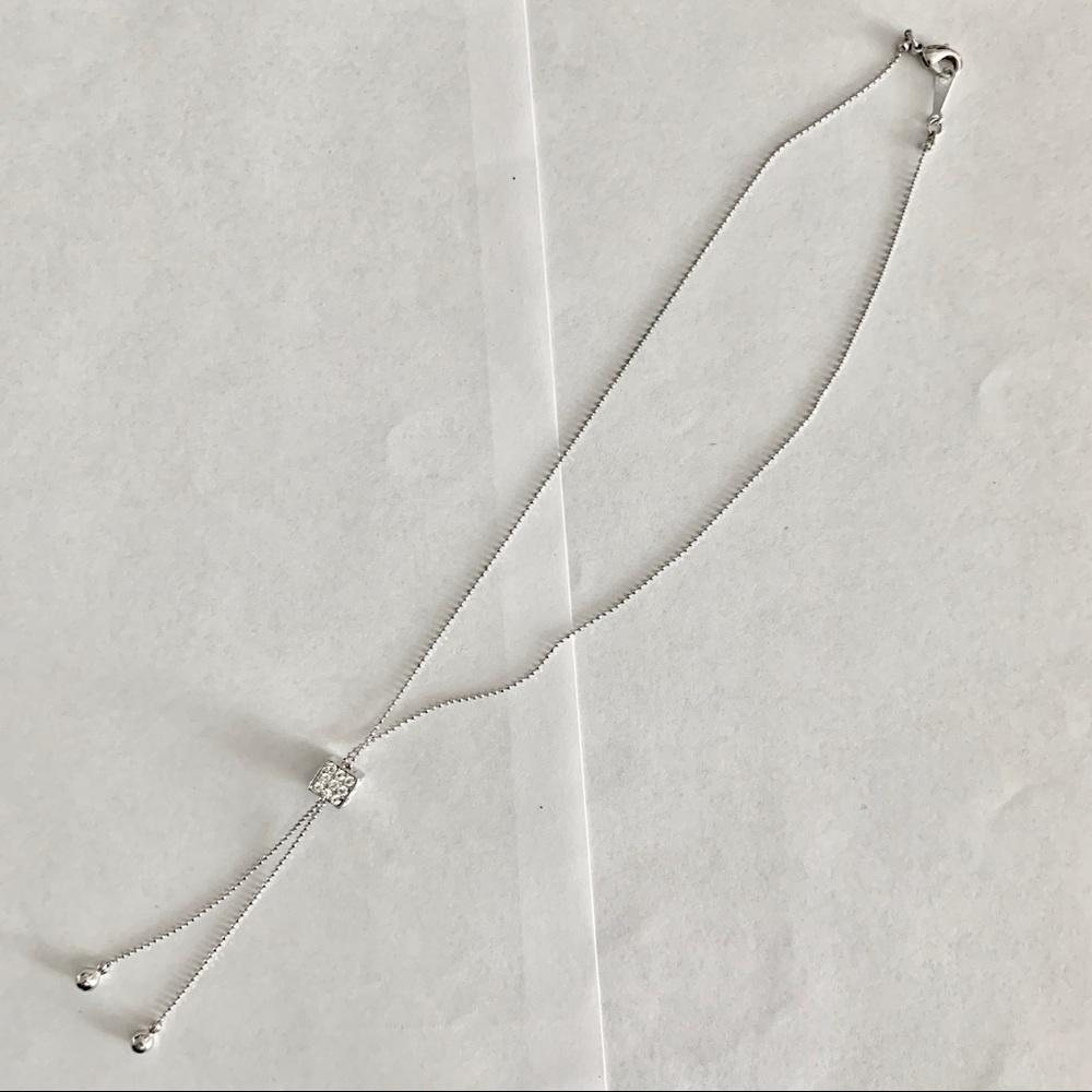 EUC Adjustable Cube Necklace